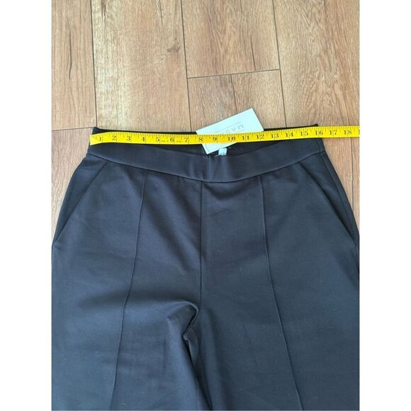 NWT Masai Copenhagen Womens Pintuck Piana Pleat Pull-On Crop Pants Black Sz XL - Picture 6 of 12